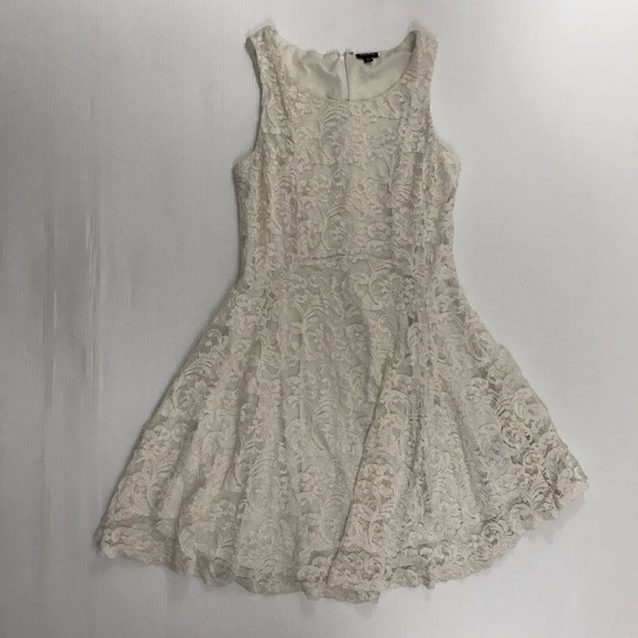 torrid white lace dress